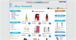 Desktop Screenshot of minakozmetik.com